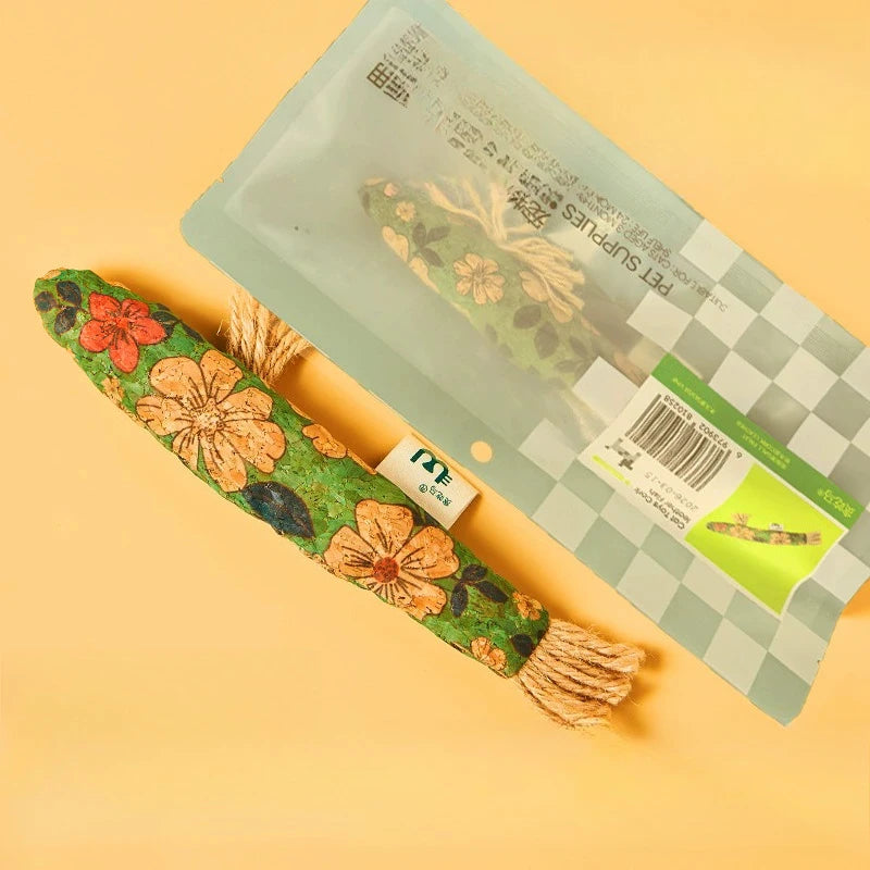 Natural Matatabi Catnip Fish Toy – Interactive Chew & Teething Toy for Cats & Kittens