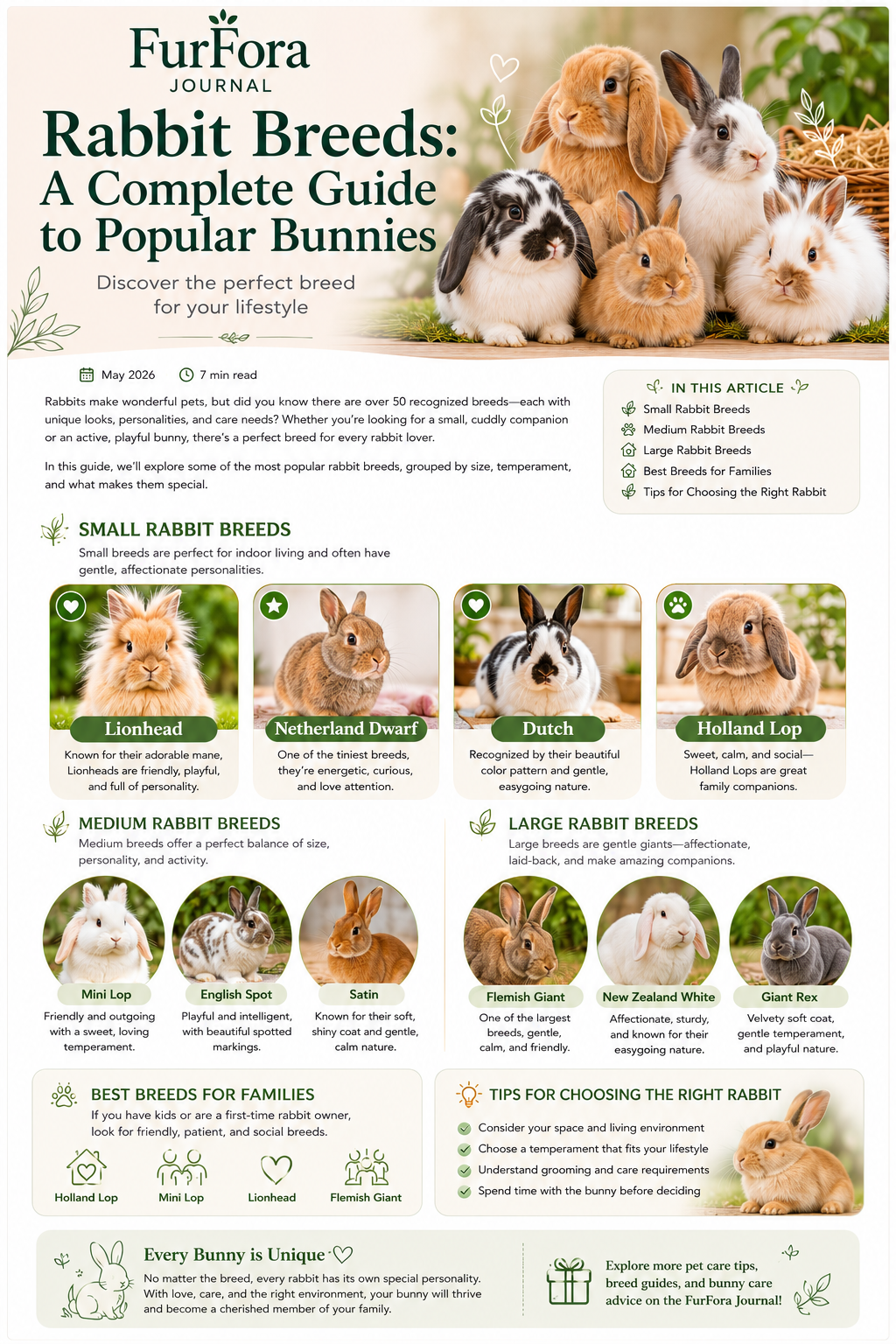 Rabbit Breeds: A Complete Guide to Popular Bunnies