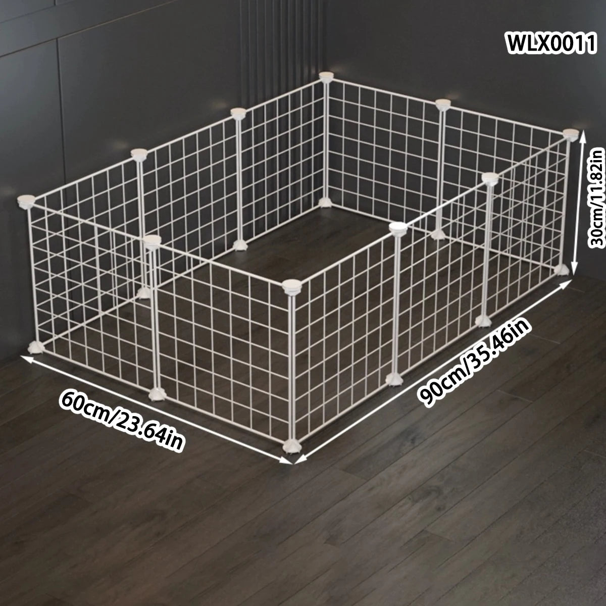 Pet Safety Fence – Indoor Training & Isolation Barrier for Rabbits, Kittens & Puppies