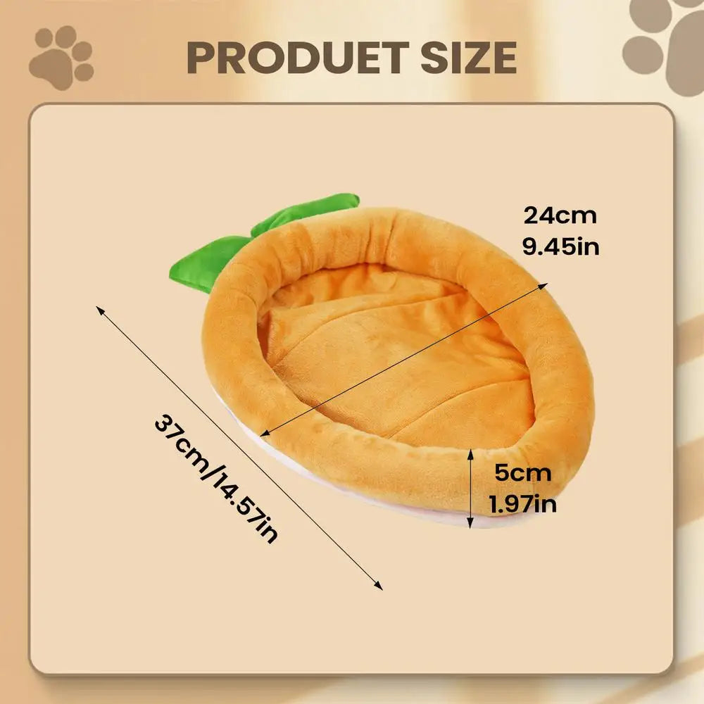 Carrot-Shaped Bunny Sleeping Mat