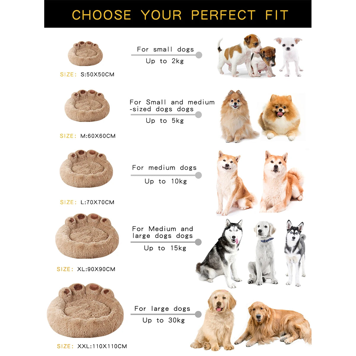FurFora™ Luxe CloudNest Pet Bed