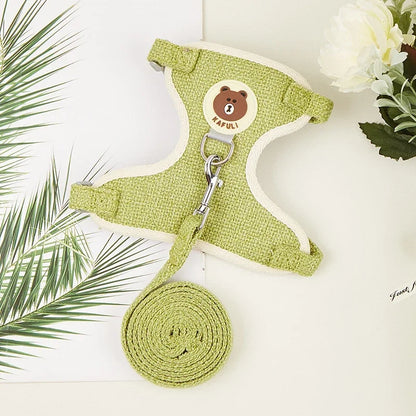 Cute Handmade Rabbit Harness Set