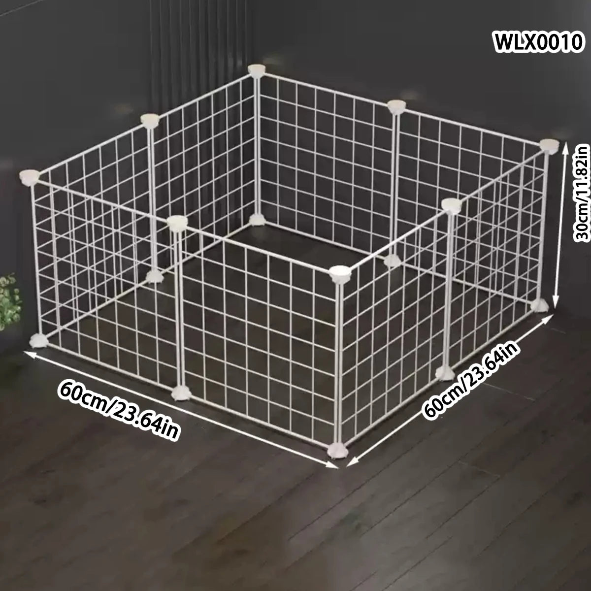 Pet Safety Fence – Indoor Training & Isolation Barrier for Rabbits, Kittens & Puppies