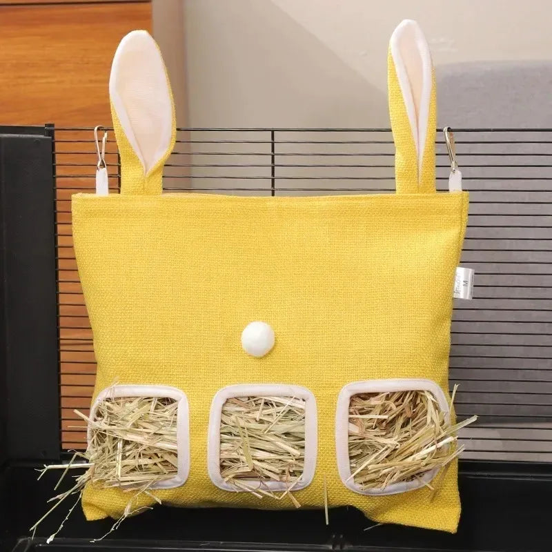 FurFora™ Hanging Hay Feeder Bag