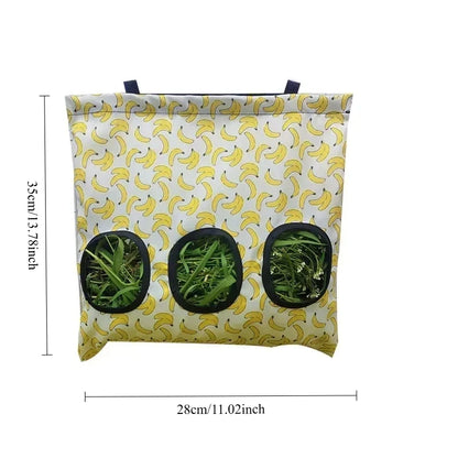 FurFora™ Hanging Hay Feeder Bag