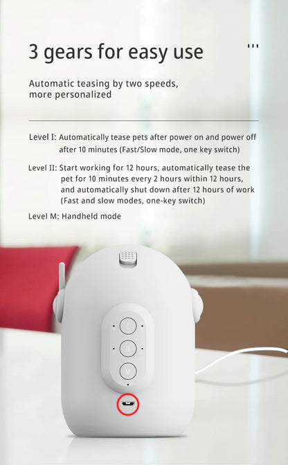 Automatic Rechargeable Laser Pet Toy
