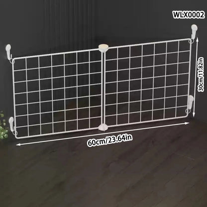 Pet Safety Fence – Indoor Training & Isolation Barrier for Rabbits, Kittens & Puppies