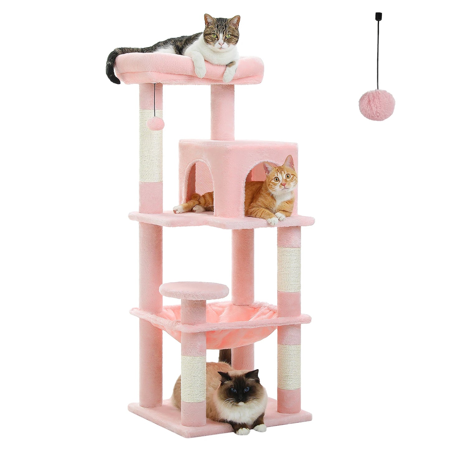Tree Tower with Hammock, Condo & Large Top Perch