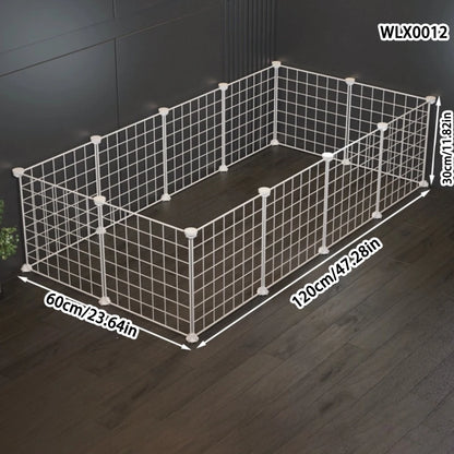 Pet Safety Fence – Indoor Training & Isolation Barrier for Rabbits, Kittens & Puppies
