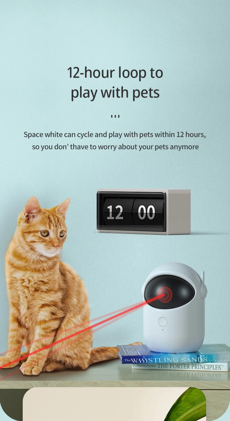 Automatic Rechargeable Laser Pet Toy