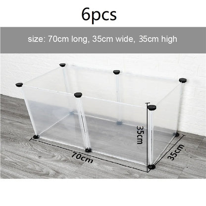 Pet Playpen – Modular Safety Enclosure for Kittens, Puppies & Rabbits