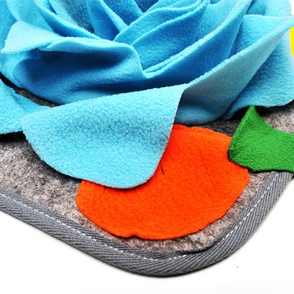 Pet Snuffle Mat – Interactive Foraging & Feeding Pad for Rabbits
