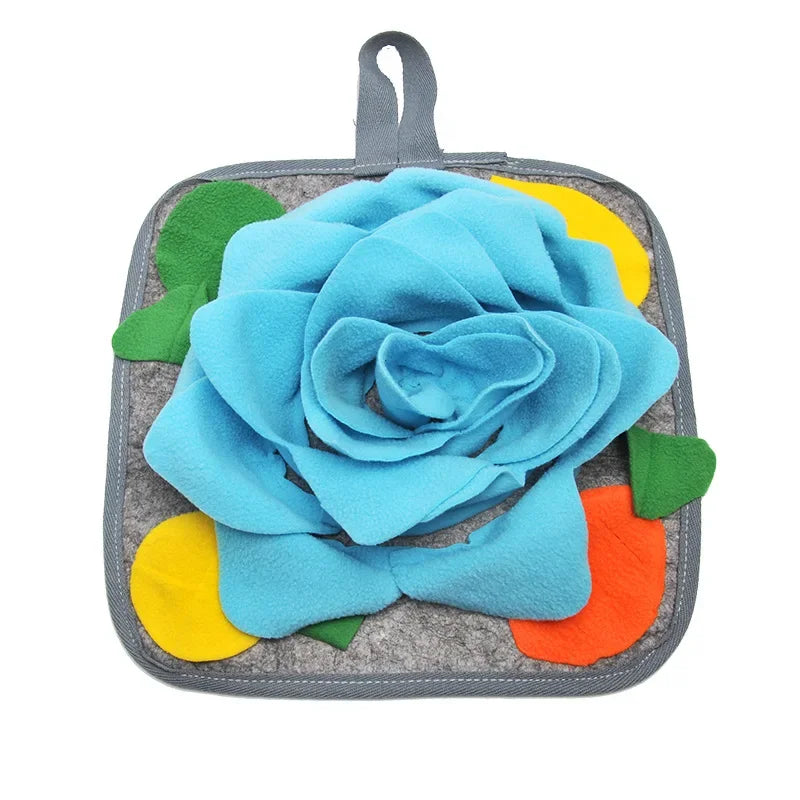 Pet Snuffle Mat – Interactive Foraging & Feeding Pad for Rabbits