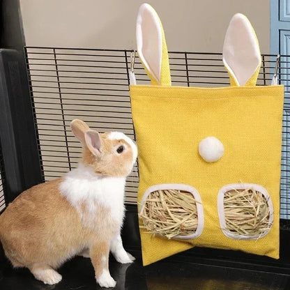 FurFora™ Hanging Hay Feeder Bag
