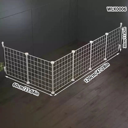 Pet Safety Fence – Indoor Training & Isolation Barrier for Rabbits, Kittens & Puppies