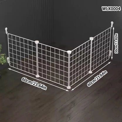 Pet Safety Fence – Indoor Training & Isolation Barrier for Rabbits, Kittens & Puppies