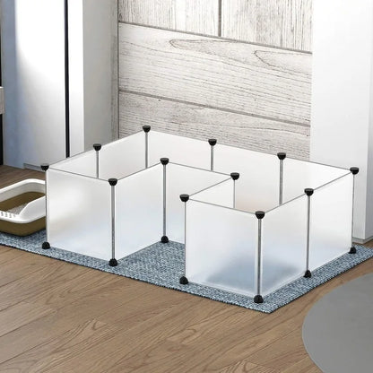 Pet Playpen – Modular Safety Enclosure for Kittens, Puppies & Rabbits