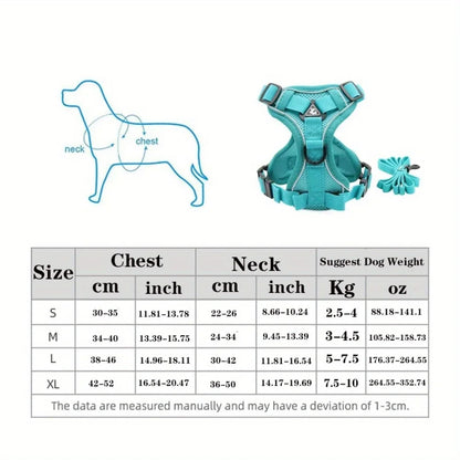 Dog Harness & Leash Set