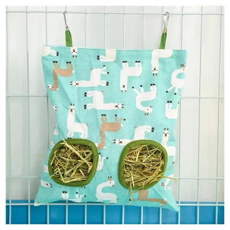 FurFora™ Hanging Hay Feeder Bag