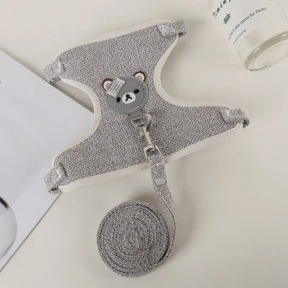 Cute Handmade Rabbit Harness Set