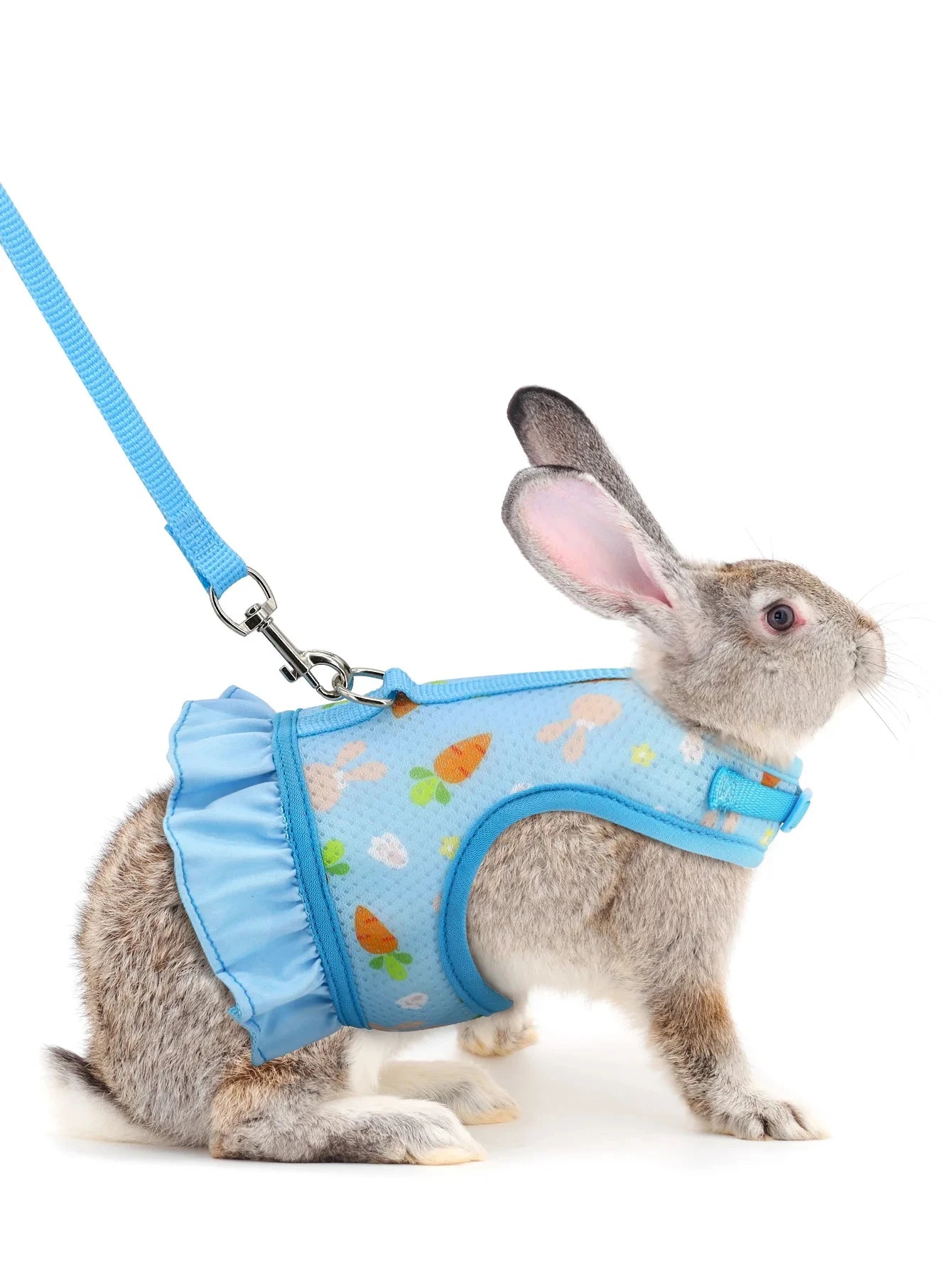 Cute Adjustable Rabbit Harness & Leash Set