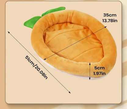 Carrot-Shaped Bunny Sleeping Mat