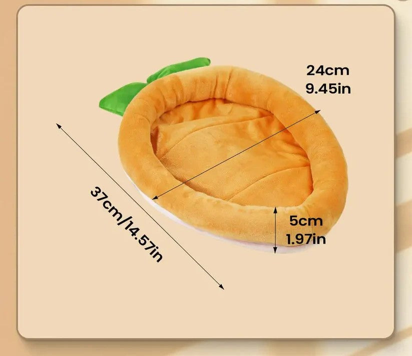 Carrot-Shaped Bunny Sleeping Mat